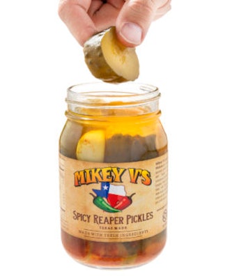Mikey V's Spicy Reaper Pickles