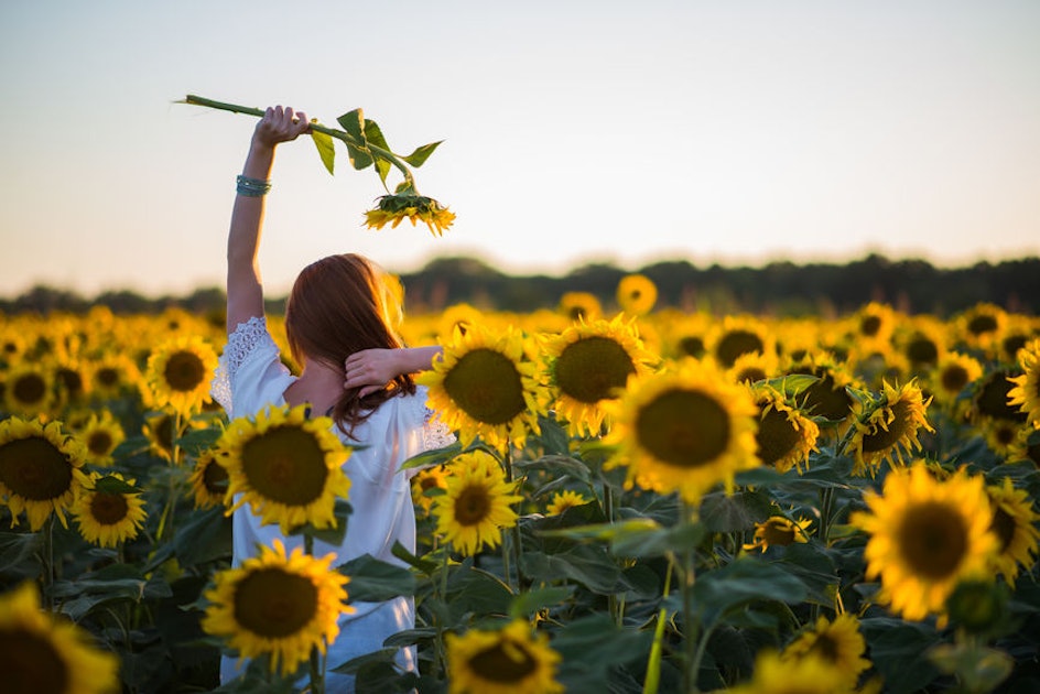 Flower Field Instagram Captions For Pics With Your Best Buds