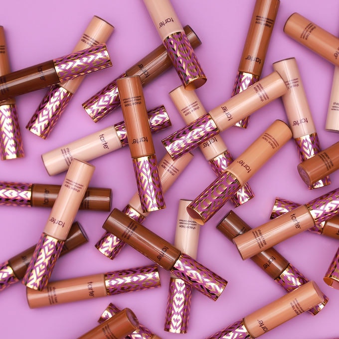 tarte shape tape concealer swatches new lightest shade
