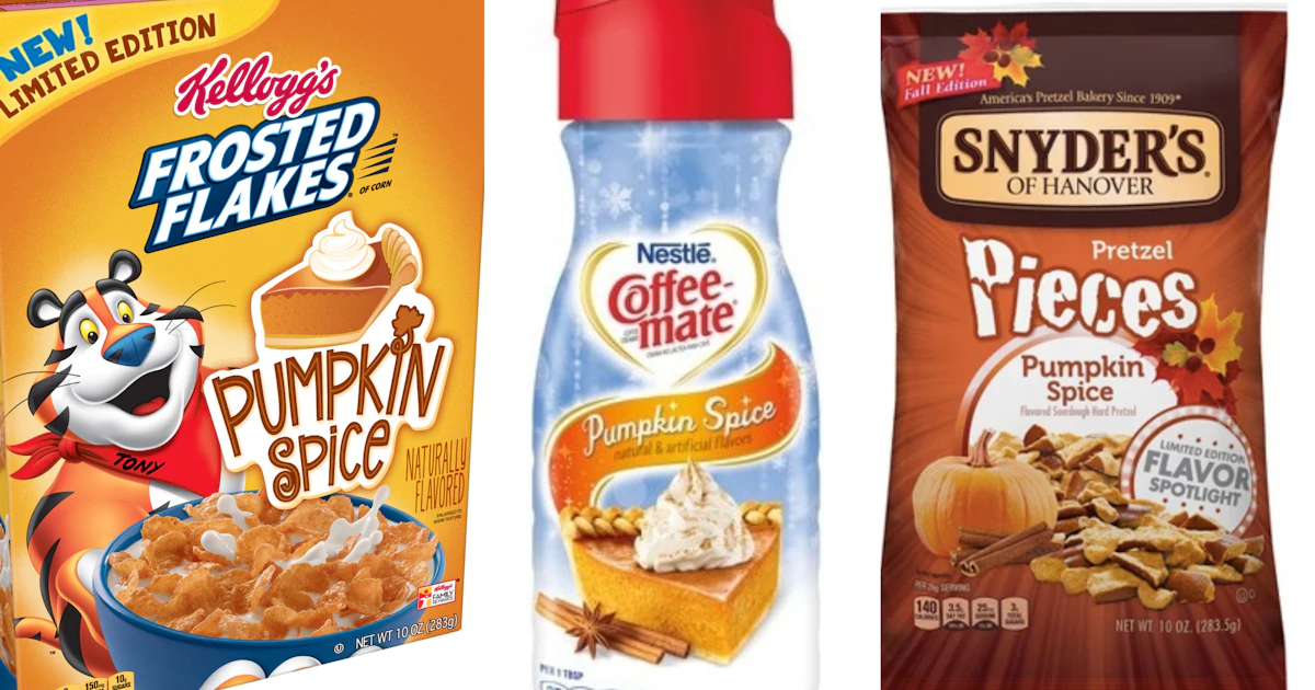 Fall Flavored Things 21 Pumpkin-Flavored Products For Fall 2018 That You'll Be Seeing On ...