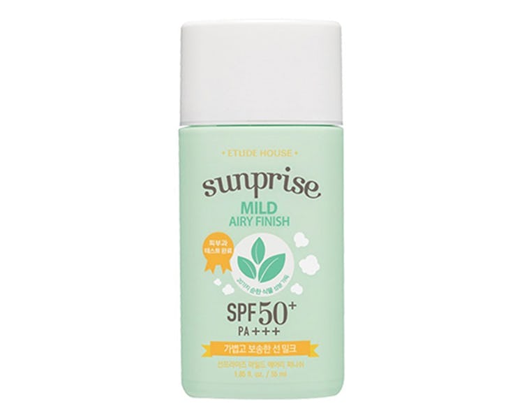 Etude House Sunprise Mild Airy Finish Sun Milk SPF 50+/PA+++, $12, Amazon