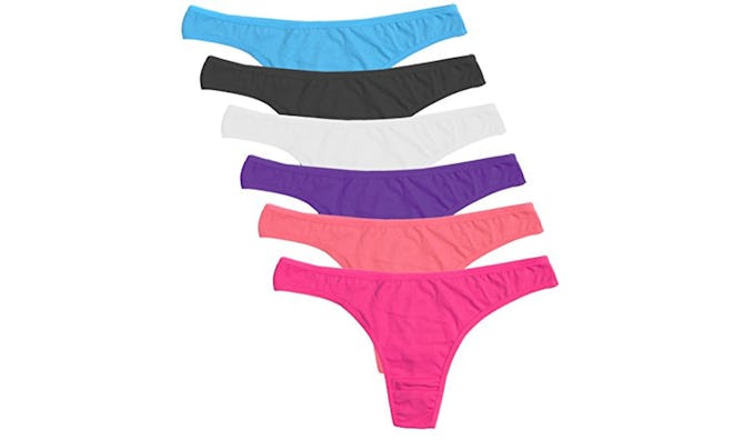 Elacucos Women's Cotton Thongs