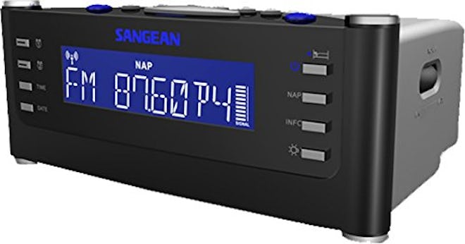 Sangean RCR-22 Atomic Clock With Pll Synthesized FM-RBDS/AM/Tuner Clock Radio With Radio Controlled ...