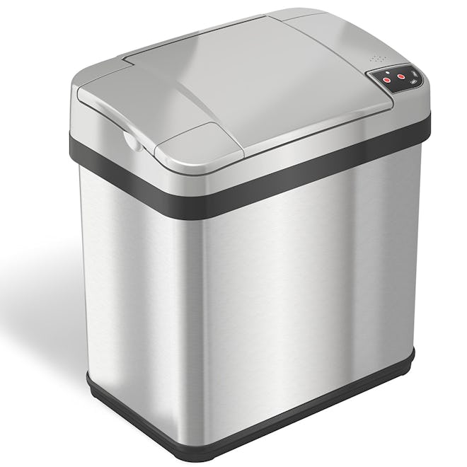 iTouchless Automatic Touchless Sensor Trash Can – includes Odor Filter and Fragrance – 2.5 Gallon 