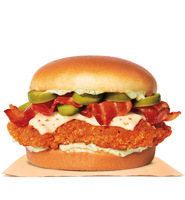 Burger King's Jalapeno King Sandwich & Spicy Crispy Jalapeno Chicken ...