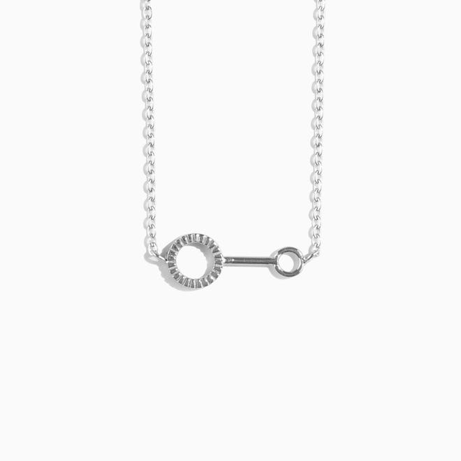 'Bubble Wand' Necklace - Silver