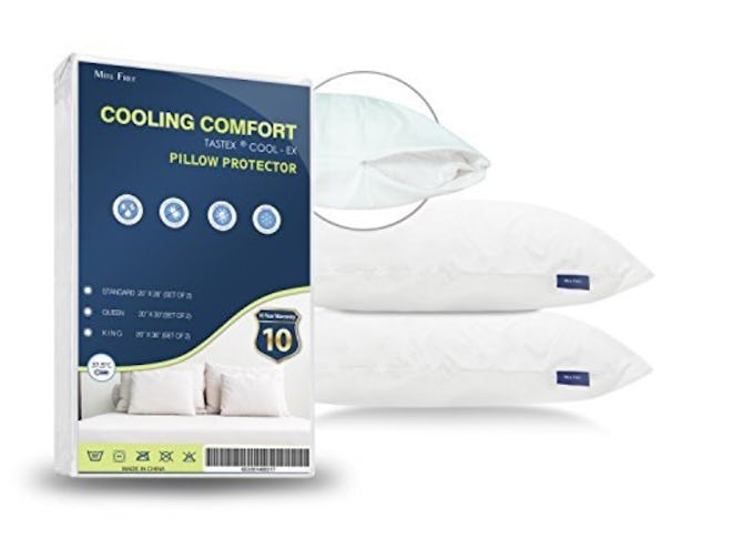 Mite Free Pillow Protector, (2-Pack)