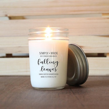 Falling Leaves Soy Candle
