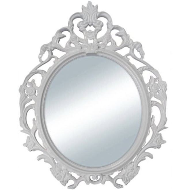 Better Homes and Gardens Baroque Oval Wall Mirror