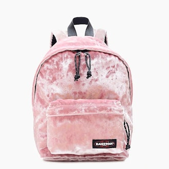 Orbit Backpack In Pink Velvet