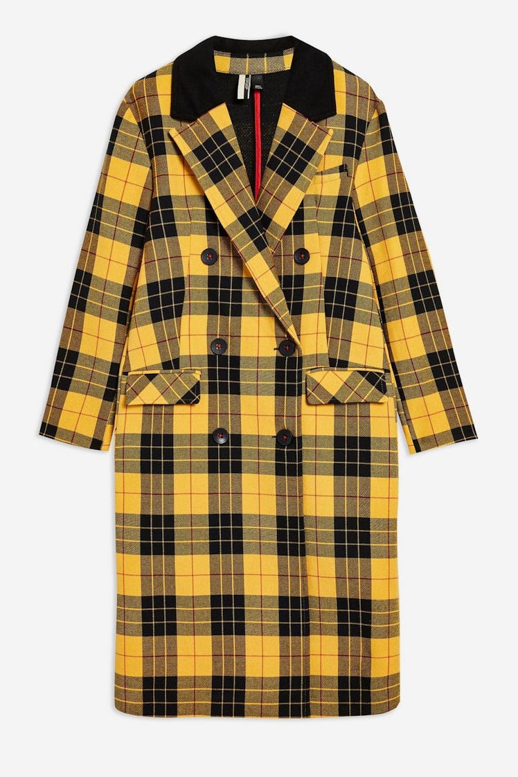 Yellow Tartan Coat