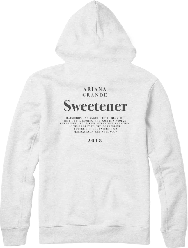 What s In Ariana Grande s Sweetener Merch Collection You Need To See what-s-in-ariana-grande-s-sweetener-merch-collection-you-need-to-see