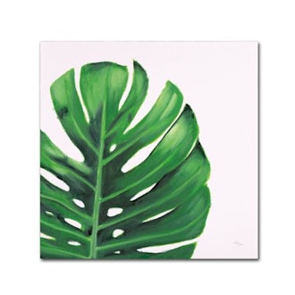 Trademark Fine Art 'Statement Palms IV' Canvas Art by Wellington Studio