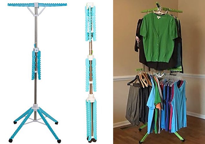 Home Solution Clothes Drying Rack, 2-Tier High Capacity 