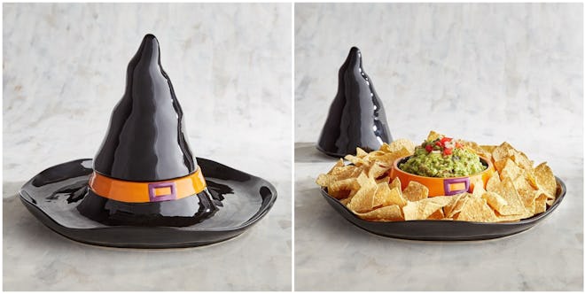 Witch's Hat Halloween Chip & Dip Server