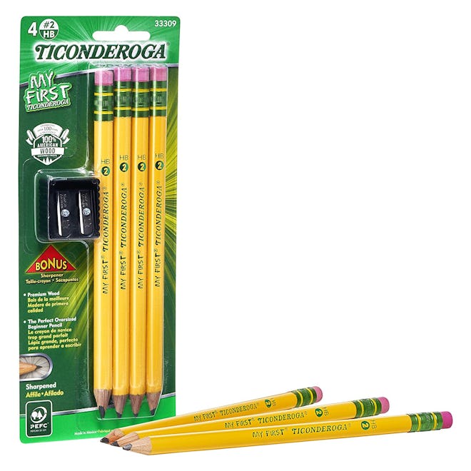 Ticonderoga Wood-Cased My First Pencils