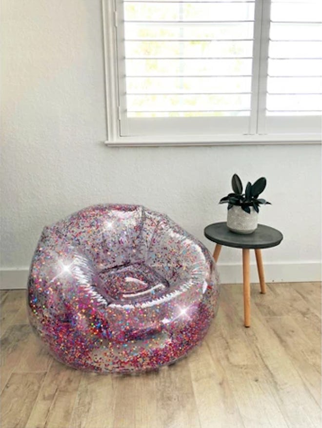 Inflatable Glitter Chair
