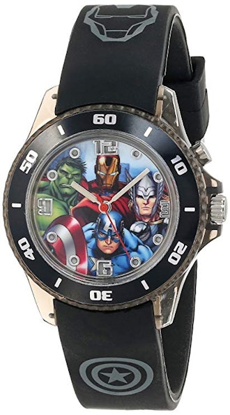 Marvel The Avengers Kids' AVG3508 Watch with Black Rubber Band