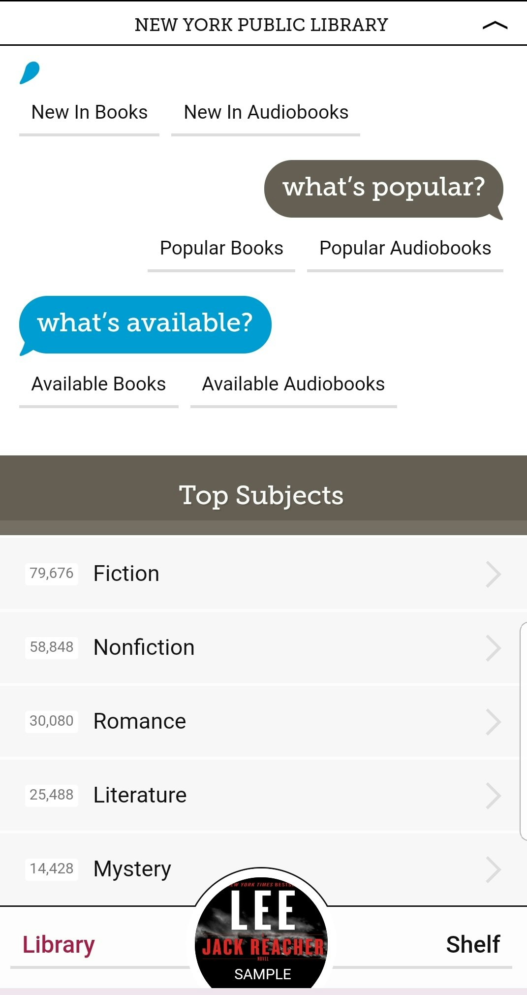how do i search for kindle books on libby app