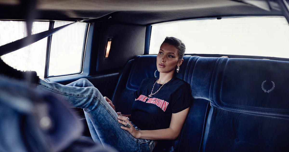 True Religion Jeans Are Making A Comeback With Bella Hadid As Their