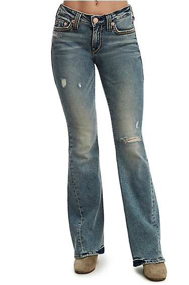 bella hadid true religion jeans
