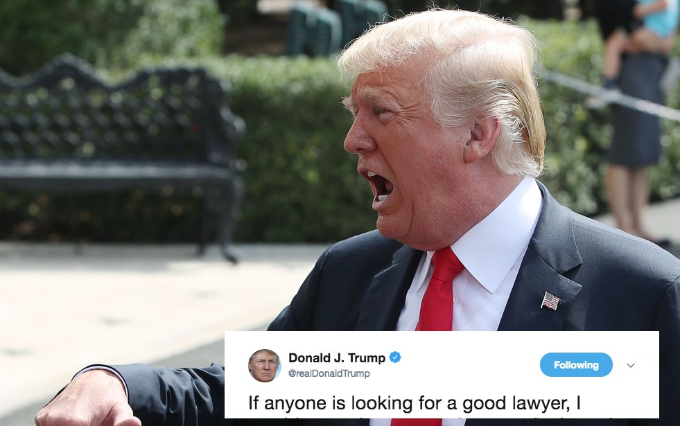 Donald Trump’s Tweet About Michael Cohen’s Plea Is A Wild Understatement