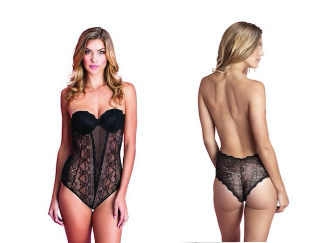 Fashion Forms Lace Backless Strapless Bodysuit (Sizes S-XL)