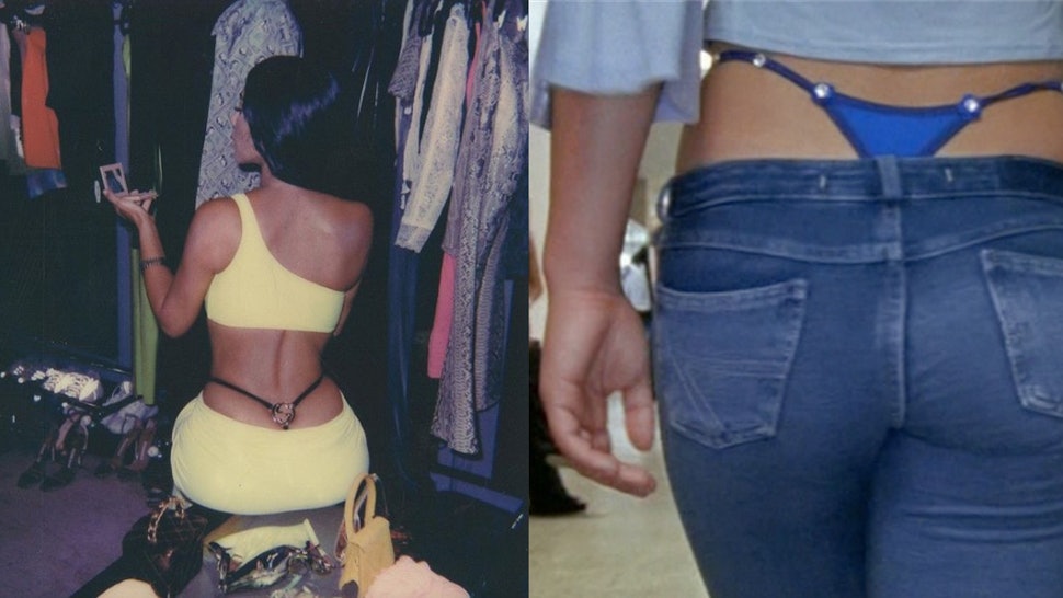 Kim Kardashian Wore A 21 Year Old Gucci Thong On Instagram Kim Kardashian Wore A 21 Year Old Gucci Thong On Instagram