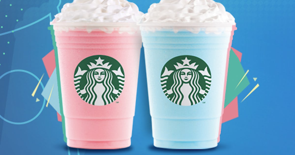 Starbucks Cotton Candy & Bubblegum Frappuccinos Are Now A Thing, So Get