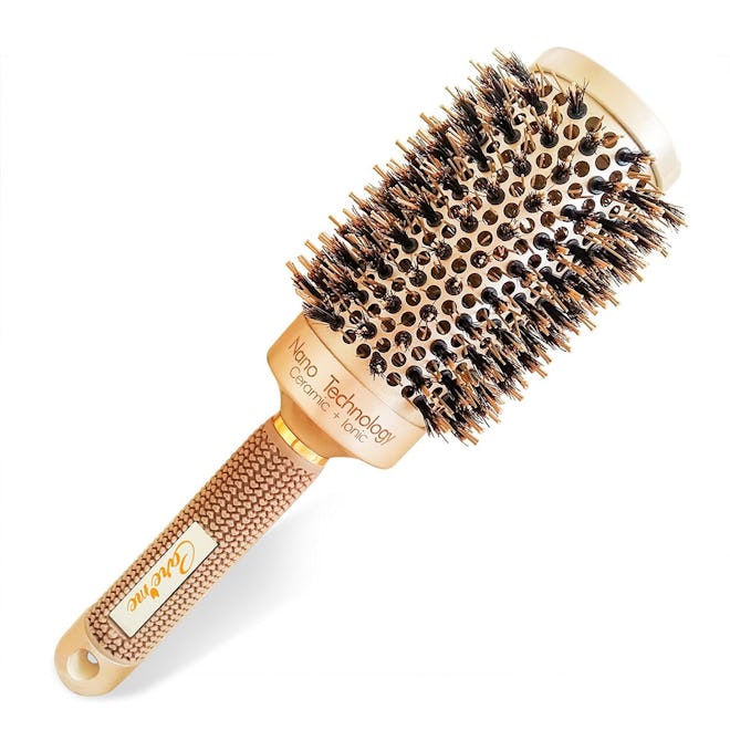 Care Me Round Vented Hair Brush With Natural Boar Bristles