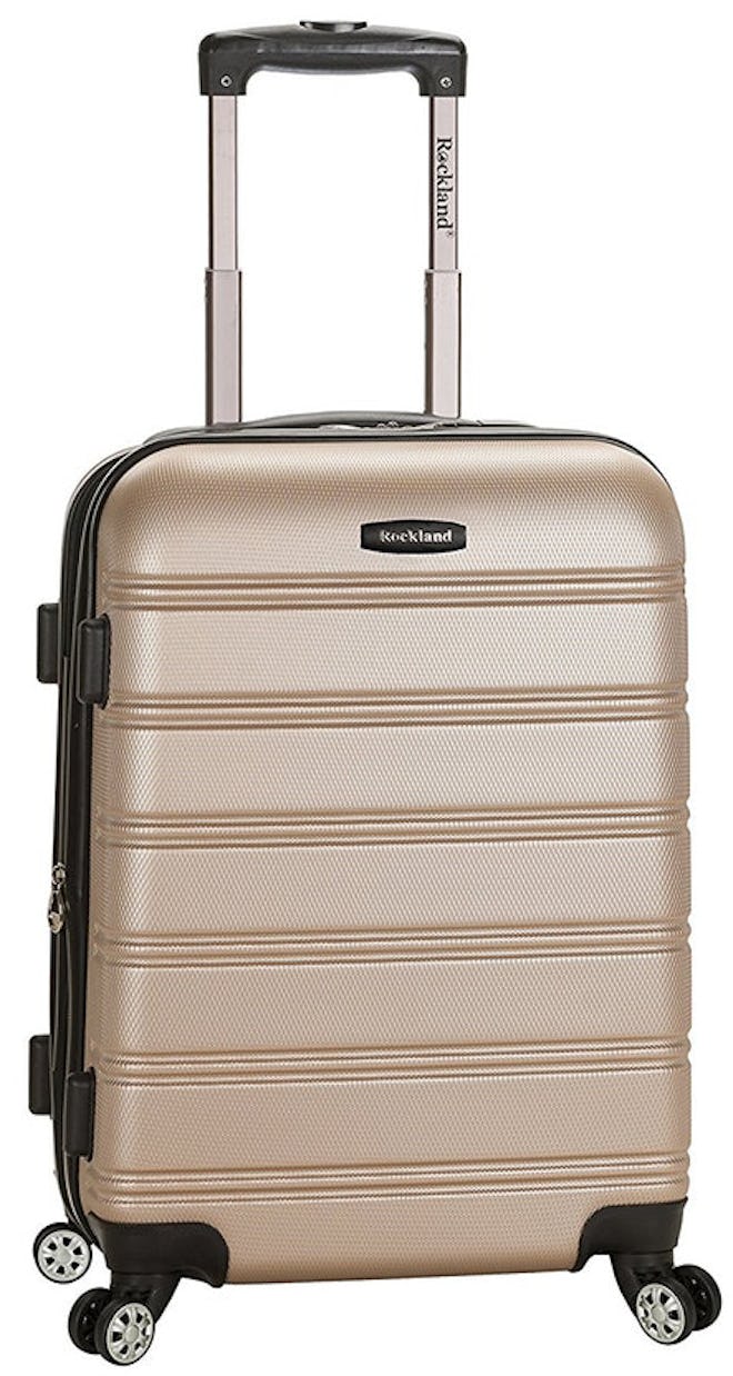 Rockland Melbourne Expandable ABS Luggage 