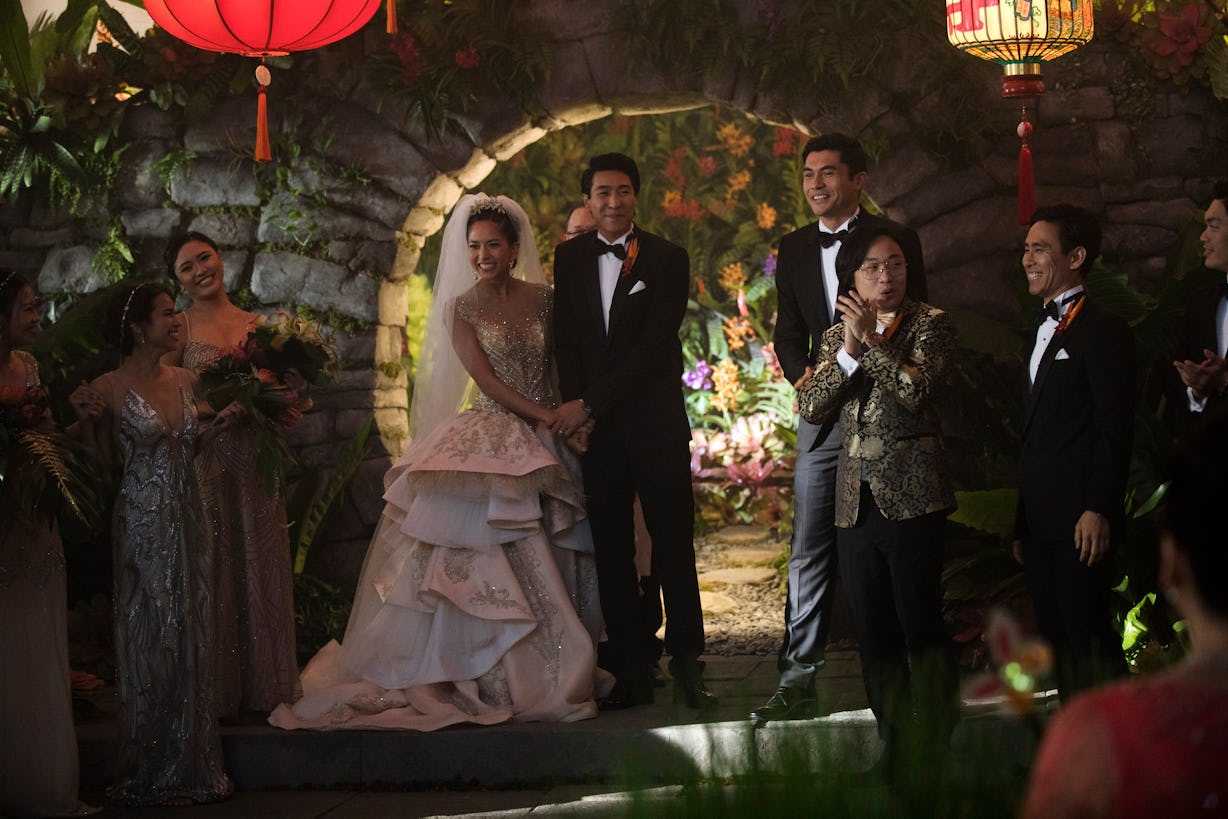 Falling In Love With You Crazy Rich Asian Lyrics Who Sings At The 'Crazy Rich Asians' Wedding? "Can't Help Falling In