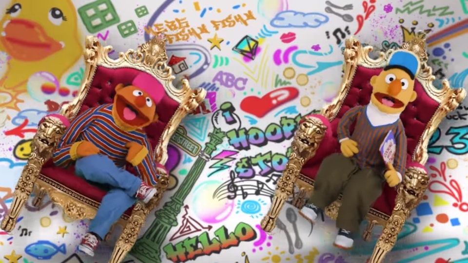 bert ernie parody the