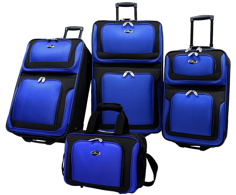 budget travel luggage