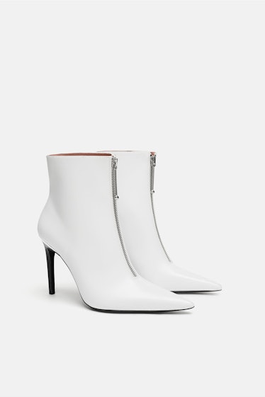 ZIPPERED ANKLE BOOT