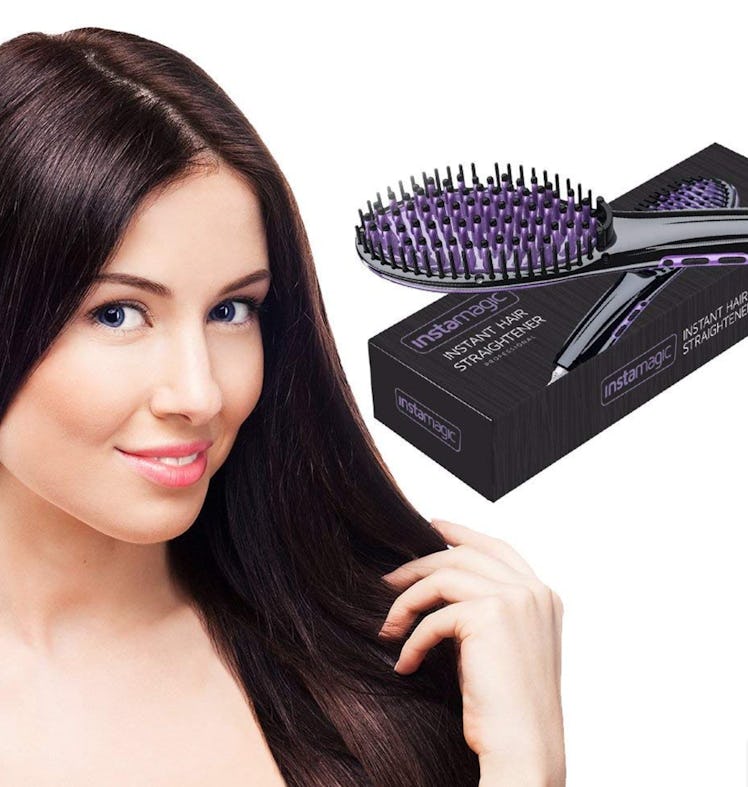 InstaMagic Hair Straightener Brush