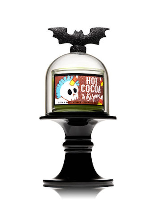 Bat Cloche Pedestal