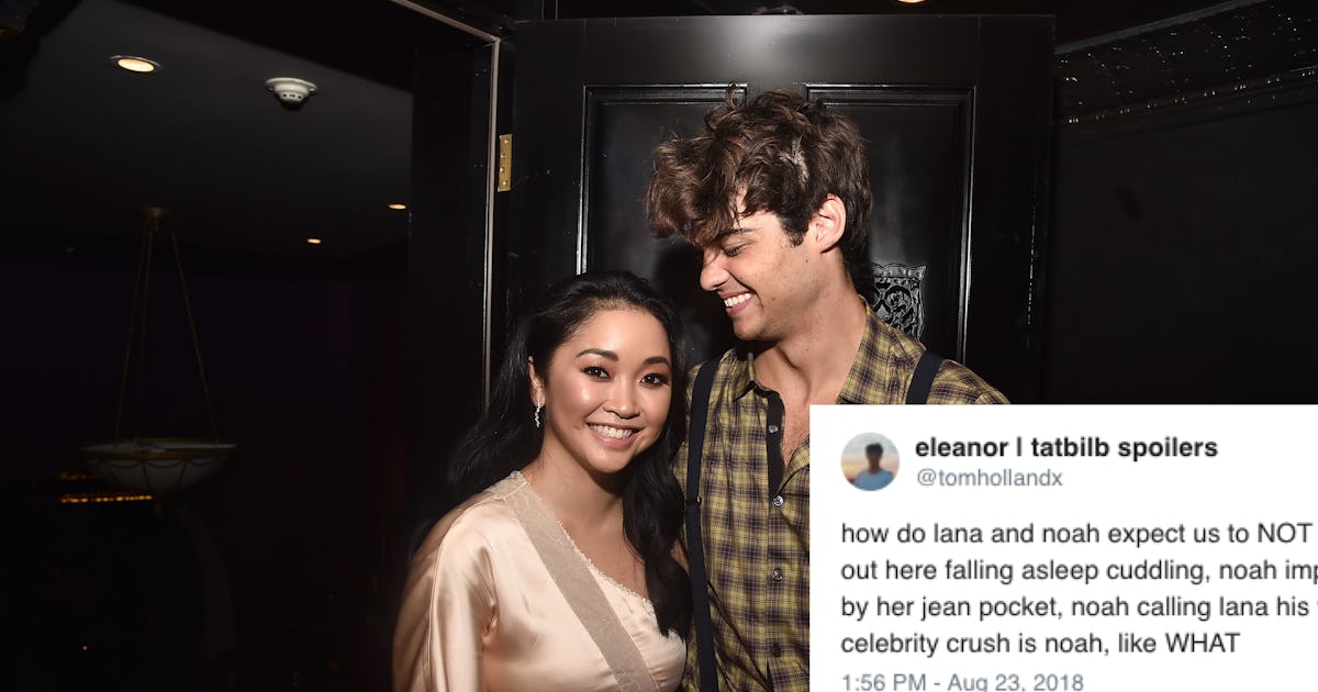 are noah centineo lana condor dating