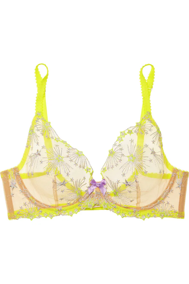 Halogen Bra How To Wear Neon Lingerie, The New Trend You Need To Try