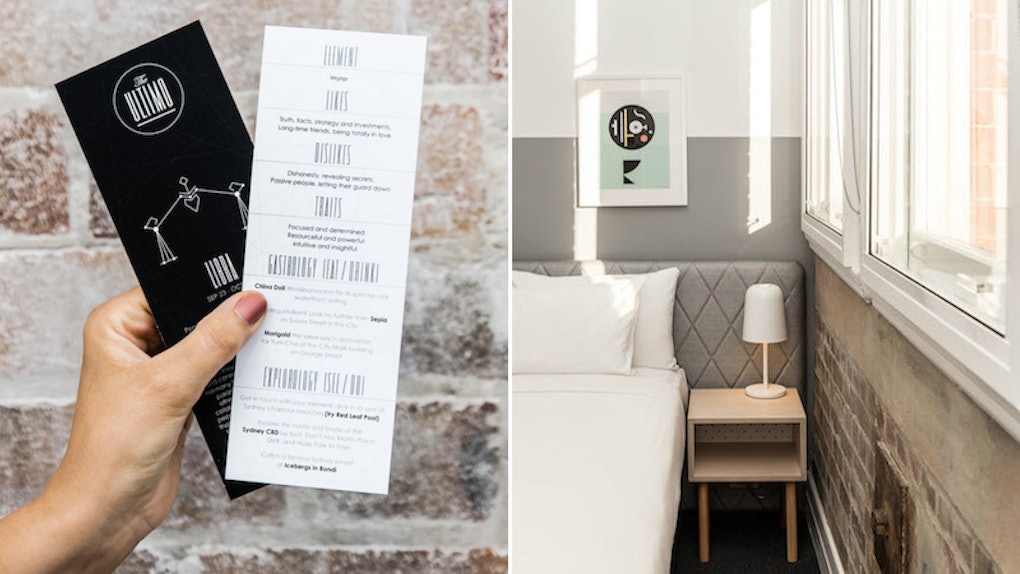 The Ultimo Astrology Hotel In Sydney Customizes Your Stay
