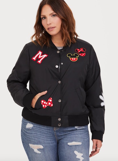 Mickey & Minnie Collection Patch Bomber Jacket