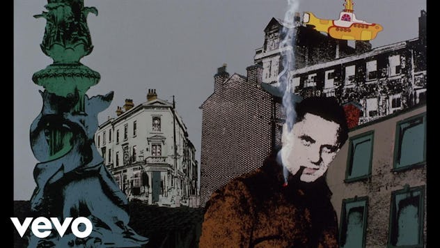 still from The Yellow Submarine by the Beatles