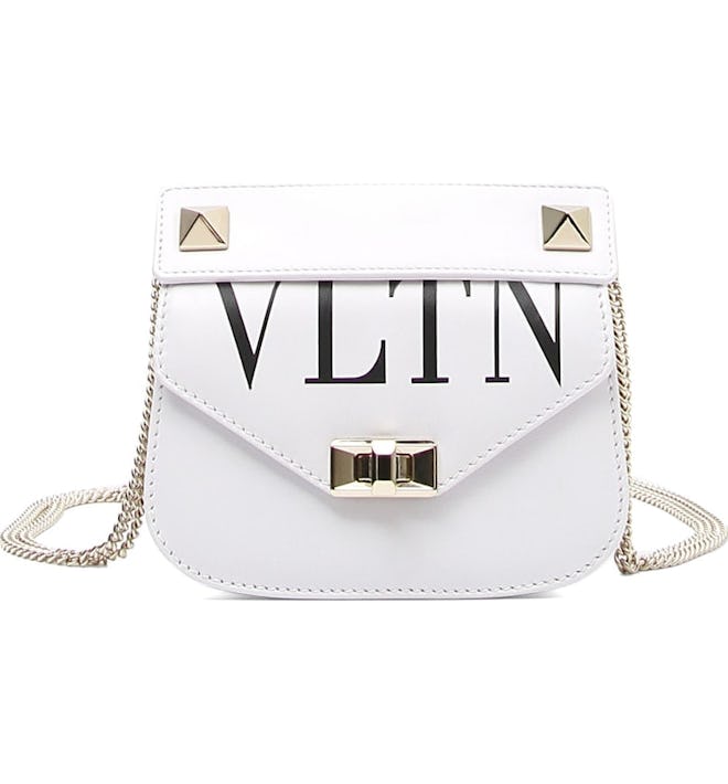 VLTN Small Leather Shoulder Bag