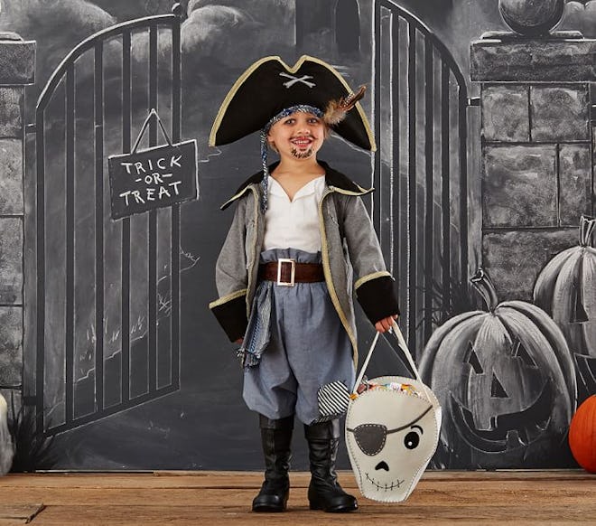 Over-the-Top Blue Pirate Costume