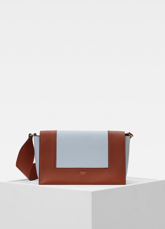 Medium Frame Bag in Shiny Smooth Calfskin