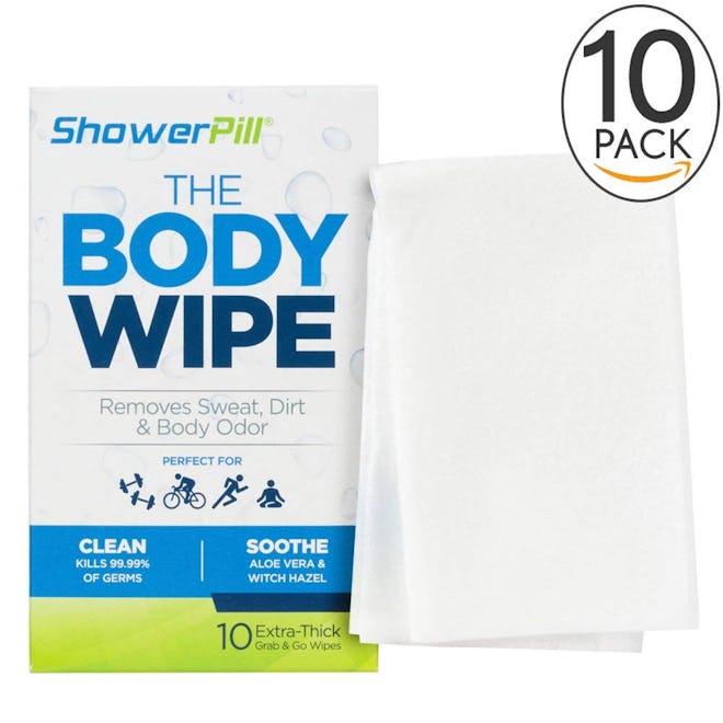 Shower Pill Body Cleaning Wipes