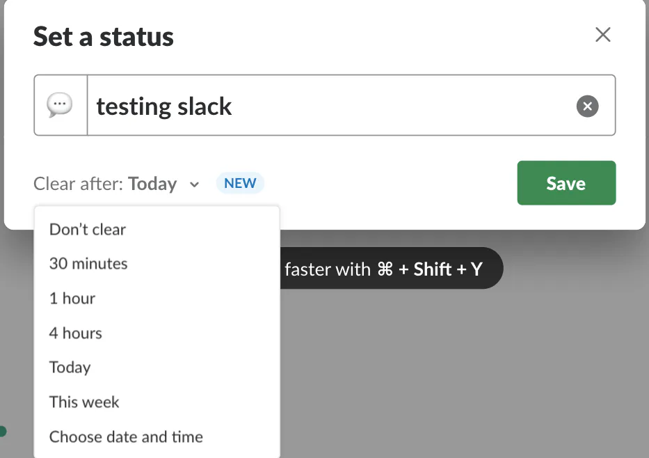 Here's How To Set A Time For Your Slack Status So You're Not 