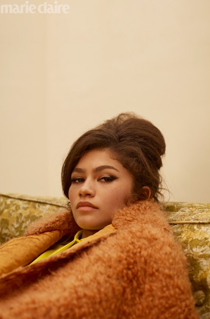 Zendaya's 'Marie Claire' September Cover Brings Back The Mod Looks Of The  '60s