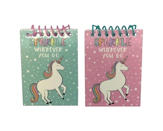 6pk Unicorn Mini Spiral Notebooks