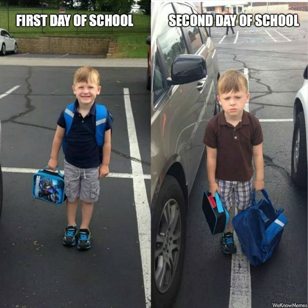 12 Hilarious BackToSchool Memes Every Parent Will Totally Get